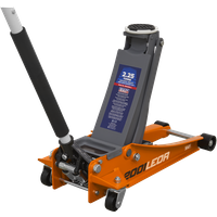 SEALEY Trolley Jack 2.25 Tonne Low Profile Rocket Lift Orange | 2001LEOR | GSF Car Parts