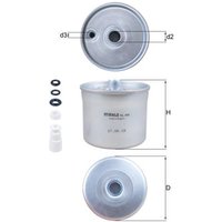 Fuel Filter MAHLE Fits: LAND ROVER FREELANDER I Soft Top (L314)