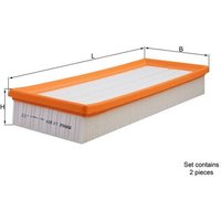 Air Filter MAHLE Fits: MERCEDES-BENZ R-CLASS (W251, V251)