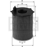 MANN Mercedes-Benz A-Class Oil Filter - Insert | HU6028Z | GSF Car Parts