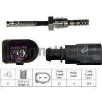 Exhaust Gas Temperature Sensor Intermotor Fits: AUDI A5