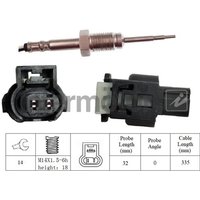 Exhaust Gas Temp Sensor Intermotor Fits: BMW 220