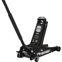 SEALEY Trolley Jack 3 Tonne Low Profile Rocket Lift Black | 3040AB | GSF Car Parts