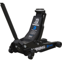 SEALEY Viking 3 Tonne Low Profile Professional Trolley Jack With Rocket Lift | 3100TB | GSF Car Parts