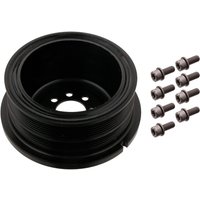 Crankshaft Belt Pulley FEBI Fits: BMW 740
