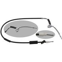 Hand Brake Cable - Front FEBI Fits: MERCEDES B160