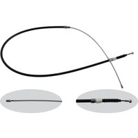 Hand Brake Cable - Rear FEBI Fits: VOLKSWAGEN POLO