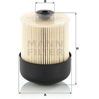 MANN Dacia Sandero Fuel Filter - Insert | PU9011zKIT | GSF Car Parts