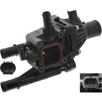 Thermostat Housing FEBI Fits: VAUXHALL MOKKA