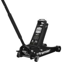 SEALEY Trolley Jack 4 Tonne Low Profile Rocket Lift Black | 4040AB | GSF Car Parts
