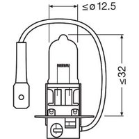12v Bulb - H3 OSRAM