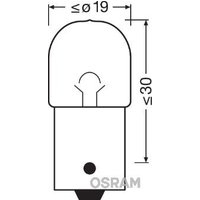 12v Bulb - Ry10w OSRAM Fits: SKODA CITIGO