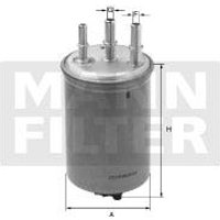 MANN Kia Carnival Fuel Filter - In-Line | WK8069 | GSF Car Parts