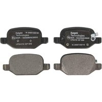 Delphi Fiat 500L Rear Brake Pads | LP2475 | GSF Car Parts