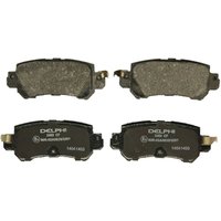 Delphi Mazda 2 Rear Brake Pads | LP2482 | GSF Car Parts