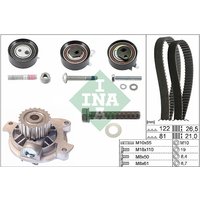 Timing Belt Kit With Water Pump INA Fits: VW TRANSPORTER / CARAVELLE Mk IV Bus (70B, 70C, 7DB, 7DK, 70J,