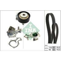 Timing Belt Kit With Water Pump INA Fits: FORD FOCUS III Turnier