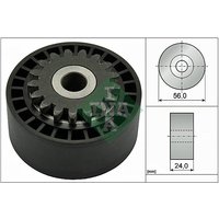 Auxiliary Belt Tensioner INA Fits: RENAULT CLIO II Hatchback Van (SB0/1/2_)