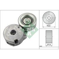 Auxiliary Belt Tensioner INA Fits: RENAULT MEGANE III Grandtour (KZ0/1)