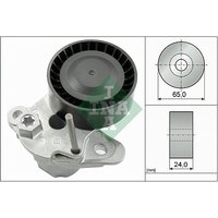 Auxiliary Belt Tensioner INA Fits: VW SCIROCCO III (137, 138)
