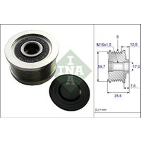 Overrunning Alternator Pulley INA Fits: KIA CERATO I Hatchback (LD)