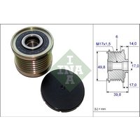 Overrunning Alternator Pulley INA Fits: NISSAN QASHQAI I (J10, NJ10)