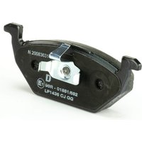 Delphi Skoda Roomster Front Brake Pads | LP1436 | GSF Car Parts