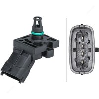 Boost Pressure Sensor Hella Fits: VOLVO XC60 Mk I VAN