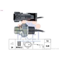Oil Pressure Switch FACET Fits: SAAB 9-3 (YS3D)