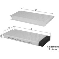 Cabin Filter MAHLE Fits: MAZDA DEMIO (DW)