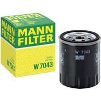 MANN Ford Edge Oil Filter - Screw On | W7043 | GSF Car Parts