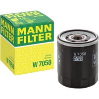 MANN Citroen C3 Oil Filter - Screw On | W7058 | GSF Car Parts