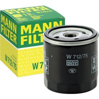 MANN Vauxhall And Opel Astra Oil Filter - Screw On | W712/75 | GSF Car Parts