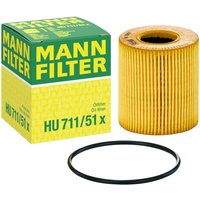 MANN Citroen C3 Oil Filter - Insert | HU711/51X | GSF Car Parts