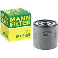 MANN Seat Leon Oil Filter - Screw On | W712/95 | GSF Car Parts