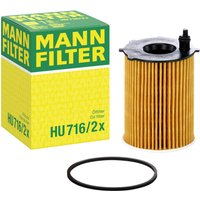 MANN Ford Focus Oil Filter - Insert | HU716/2X | GSF Car Parts