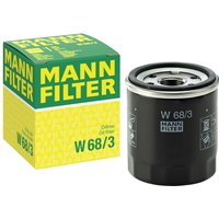 MANN Toyota Corolla Verso Oil Filter - Screw On | W68/3 | GSF Car Parts