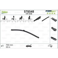 Valeo Front Wiper Blade Hydroconnect 750mm VALEO Fits: FORD S-MAX