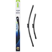 Silencio Flat Blade Set - Front VALEO Fits: BMW 8 Convertible (G14, F91)
