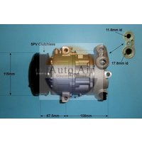 AUTOAIR Vauxhall And Opel Corsavan Air Con Compressor | 14-1446P | GSF Car Parts