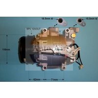 AUTOAIR Honda Jazz Air Con Compressor | 14-9748P | GSF Car Parts