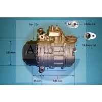 AUTOAIR Ford Tourneo Connect Air Con Compressor | 14-9790P | GSF Car Parts