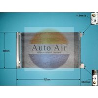 AUTOAIR Air Con Condenser | 16-0011 | GSF Car Parts