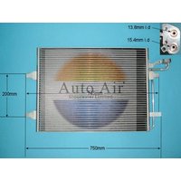 AUTOAIR Air Con Condenser | 16-0012 | GSF Car Parts