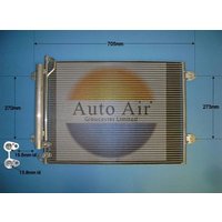 AUTOAIR Volkswagen Cc Air Con Condenser | 16-1321 | GSF Car Parts