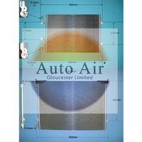 AUTOAIR Nissan Primastar Air Con Condenser | 16-1348 | GSF Car Parts