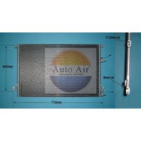 AUTOAIR Saab 9-3 Air Con Condenser | 16-6020 | GSF Car Parts
