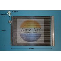 AUTOAIR Air Con Condenser | 16-6107 | GSF Car Parts