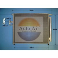 AUTOAIR Ford Ranger Air Con Condenser | 16-6234 | GSF Car Parts