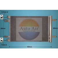 AUTOAIR Vauxhall And Opel Vivaro Air Con Condenser | 16-9632 | GSF Car Parts